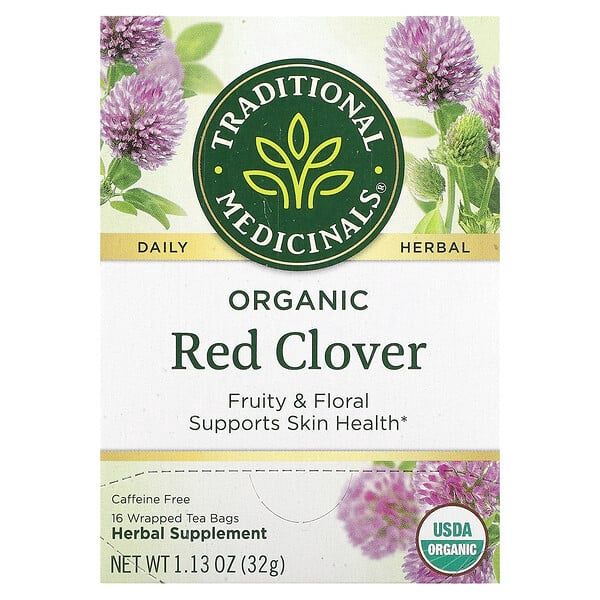 TD ORGANIC RED CLOVER, Size: 16 BAGS
