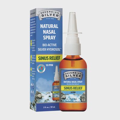 NATURAL NASAL SPRAY BIO-ACTIVE SILVER HYDROSOL COLLOIDAL SILVER