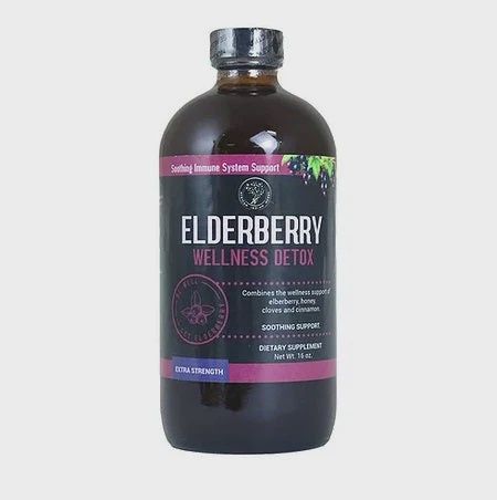ELDERBERRY WELLNESS DETOX, Size: 16 FL OZ