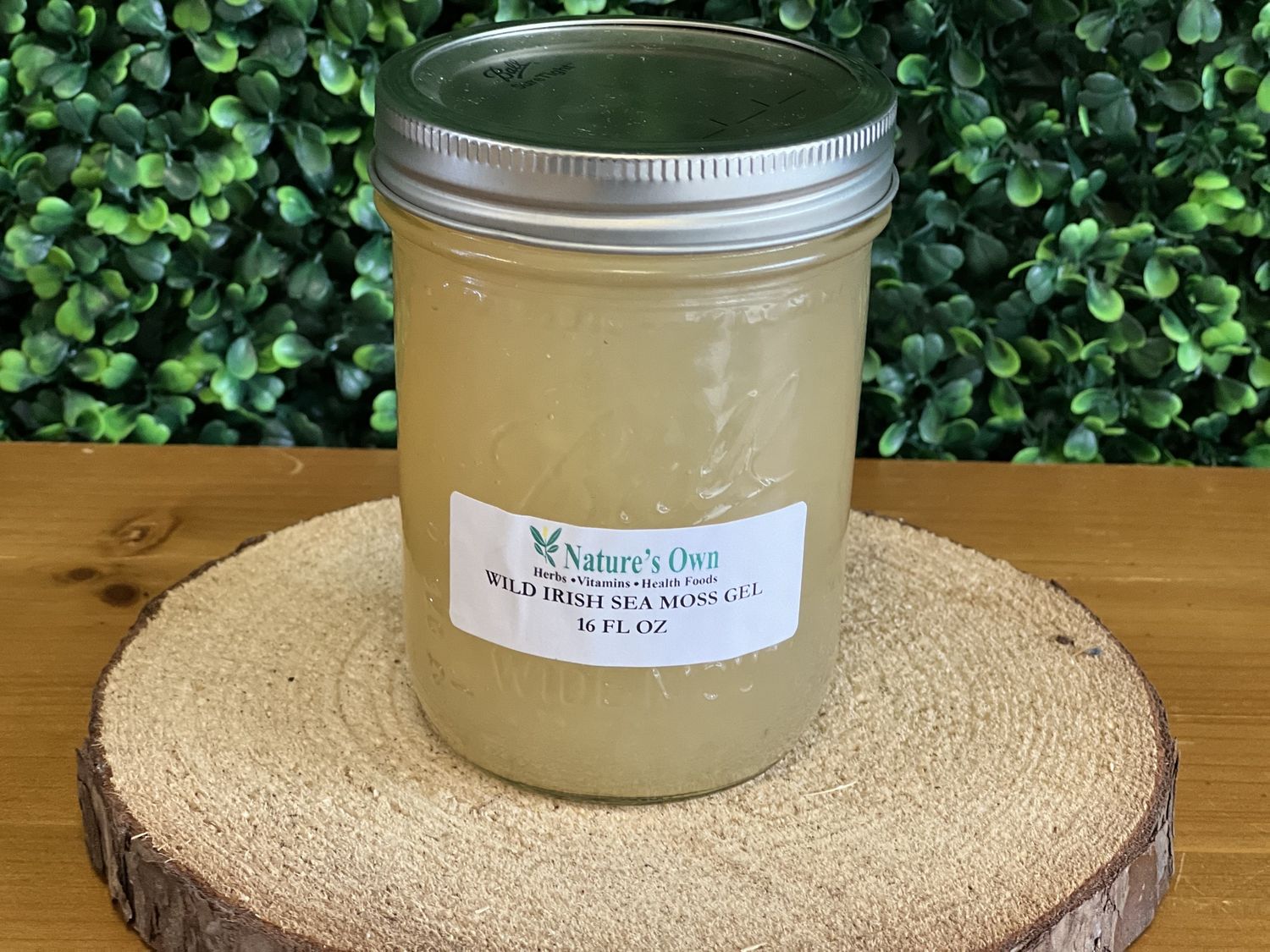 WILD CRAFTED IRISH SEA MOSS GEL, Size: 16 FL OZ