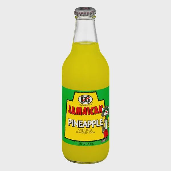 JAMAICAN PINEAPPLE SOFT DRINK, Size: 12 FL OZ