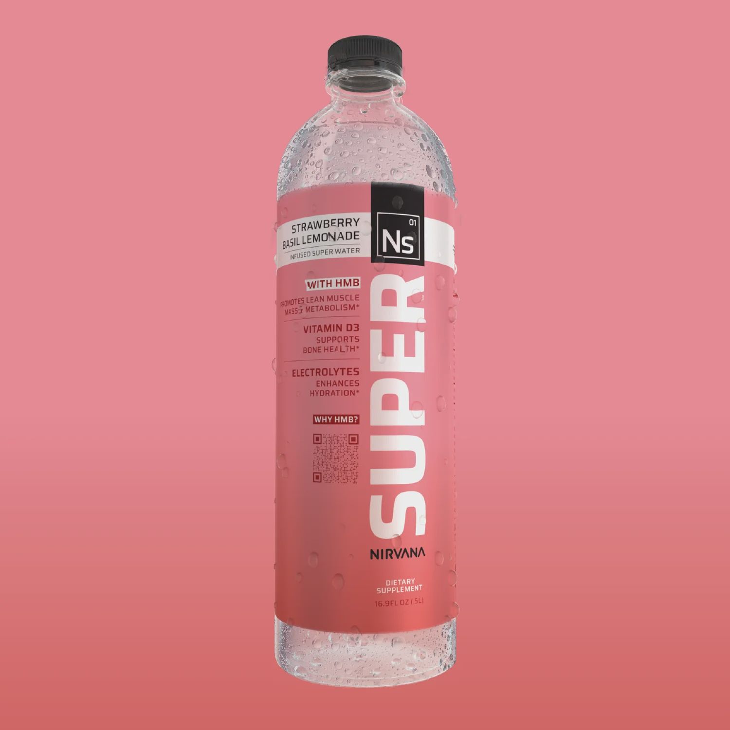 INFUSE WATER STRAWBERRY BASIL LEMONADE, Size: 16.9 FL OZ