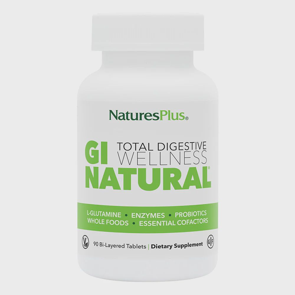 GI NATURAL BI-LAYERED TABLETS, Size: 90 TABLETS