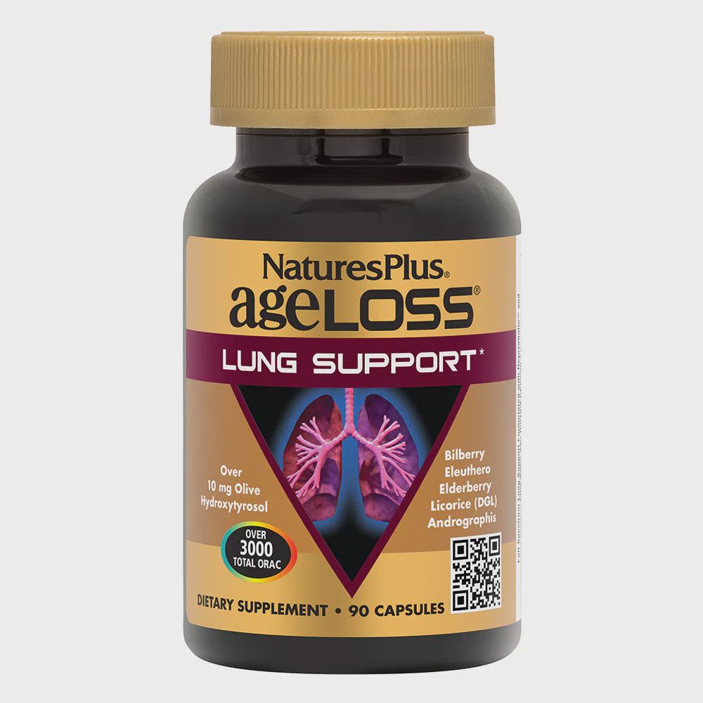 AGELOSS LUNG SUPPORT CAPSULES, Size: 90 TABLETS