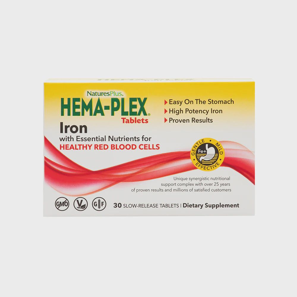 HEMA-PLEX SLOW-RELEASE TABLETS, Size: 30 TABLETS