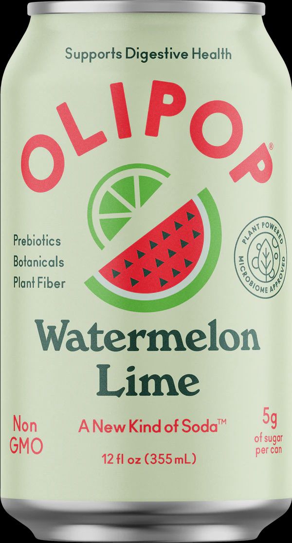 OLIPOP - WATERMELON LIME, FLAVOR: WATERMELON LIME