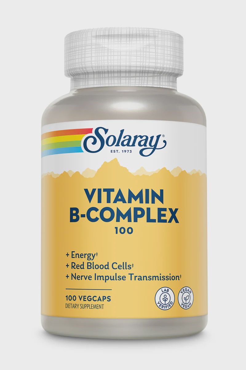 VITAMIN B-COMPLEX 100, Size: 100 VEGCAPS