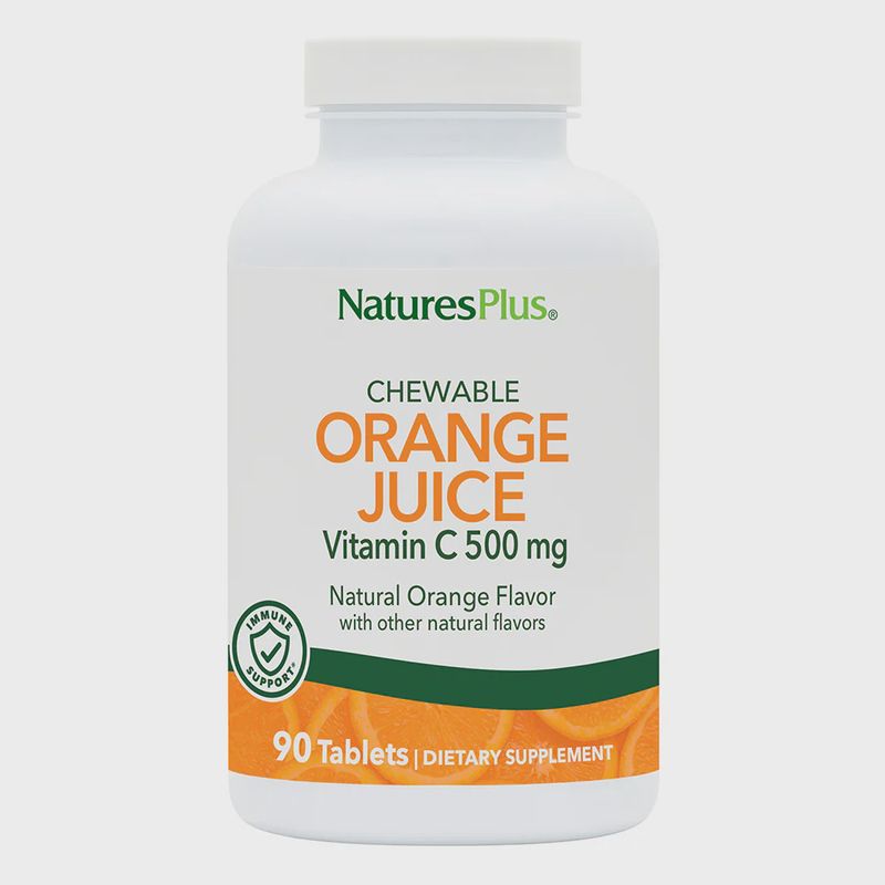 ORANGE JUICE VITAMIN C 500 MG CHEWABLES