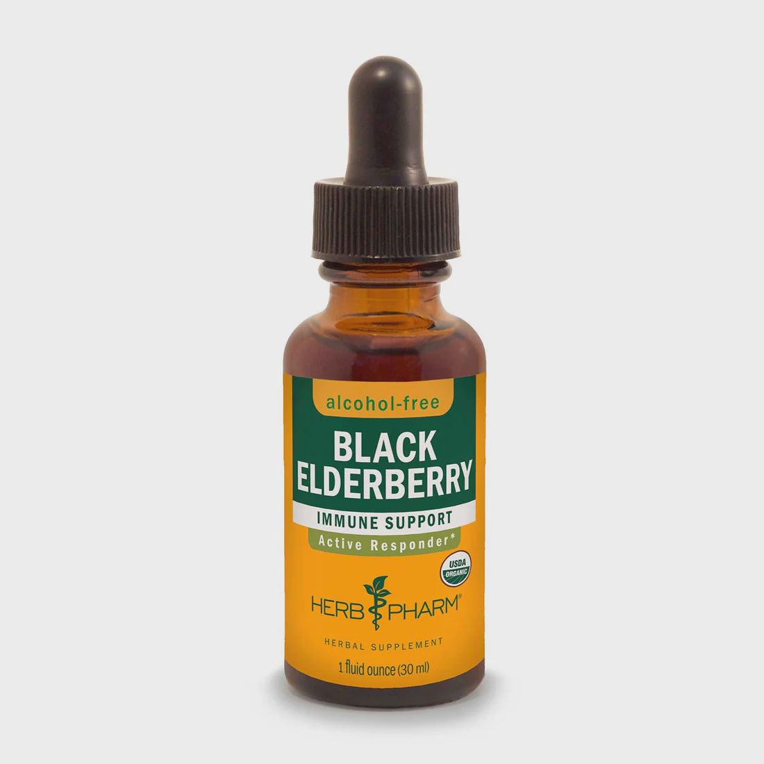 BLACK ELDERBERRY ALCOHOL FREE, Size: 1 FL OZ