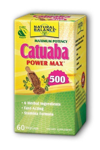 CATUABA POWER MAX 500, Size: 60 VCAPS