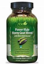 POWER-MALE HORNY GOAT WEED WITH NITRIC OXIDE BOOSTER, Size: 60 LIQ SOFTGELS