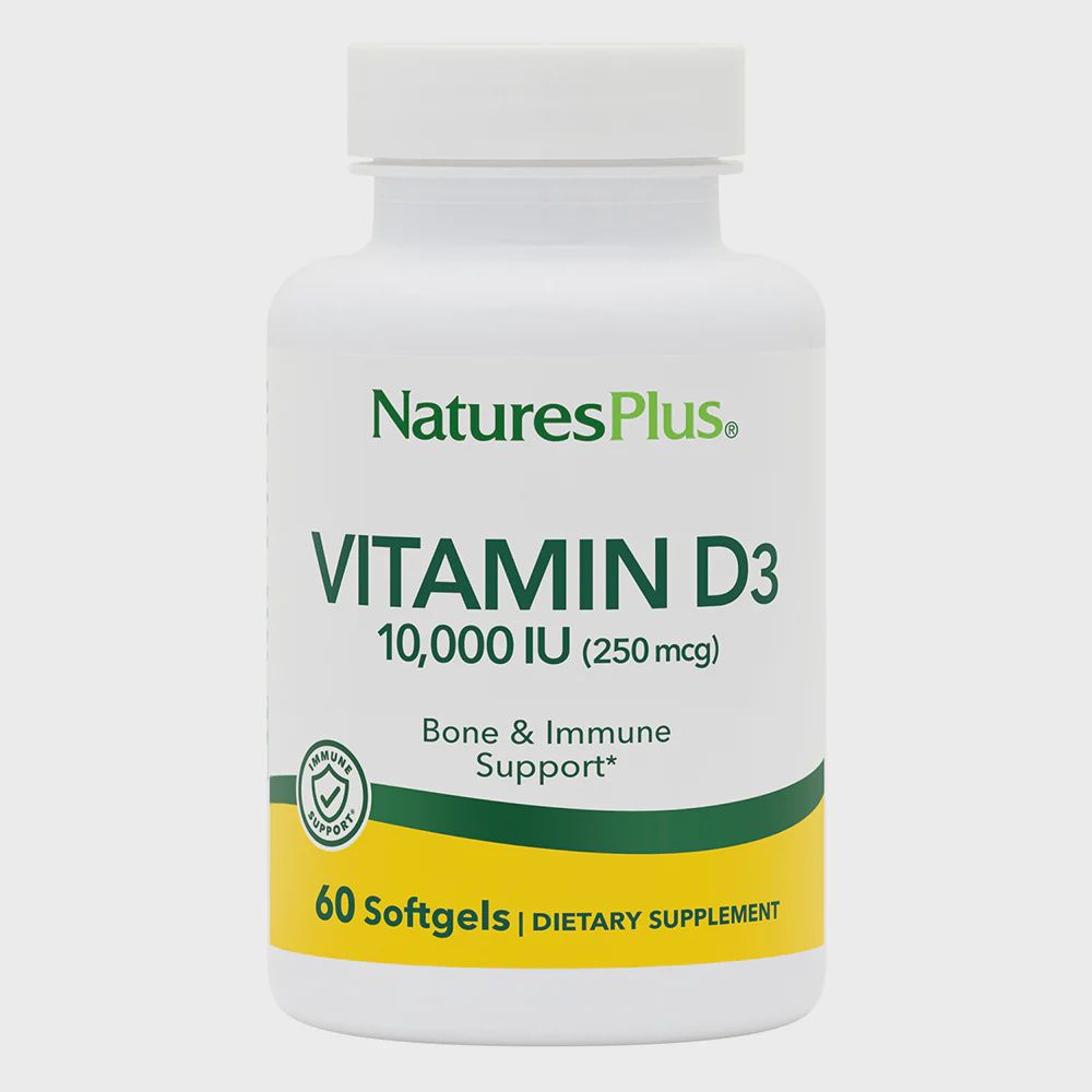 VITAMIN D3 10,000 IU, Size: 60 SOFTGELS