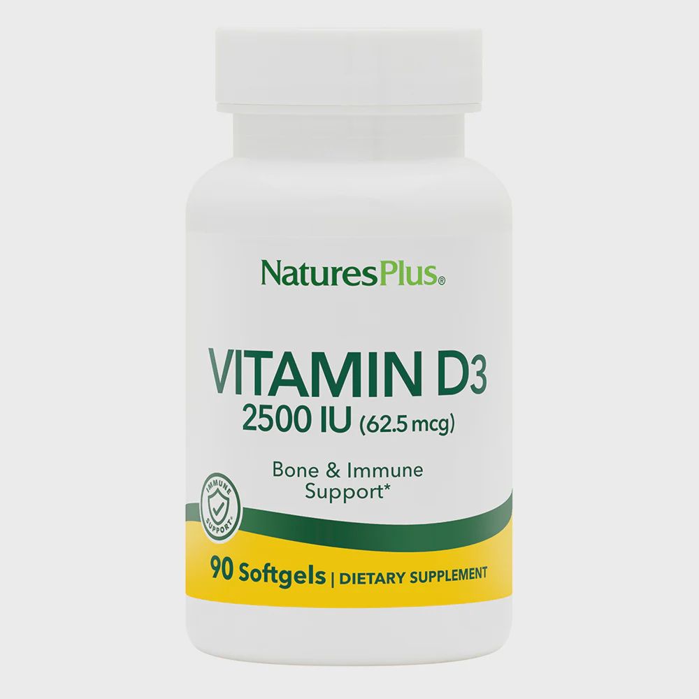 VITAMIN D3 2500 IU, Size: 90 SOFGELS