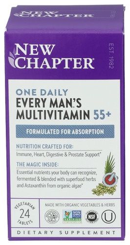 EVERY MAN&#39;S ONE DAILY 55+ MULTIVITAMIN, Size: 24 VTABS