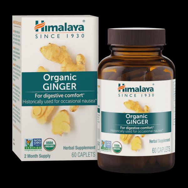 ORGANIC GINGER, Size: 60 CAPLETS