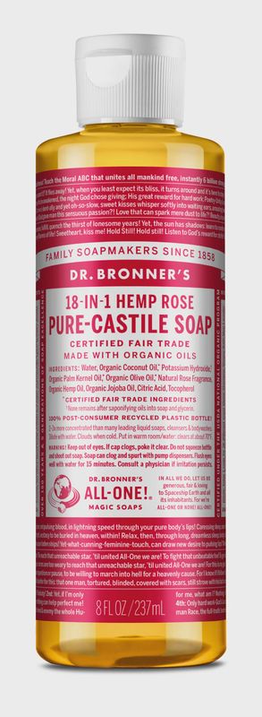 ROSE - PURE-CASTILE LIQUID SOAP