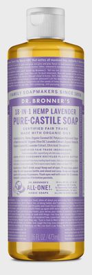LAVENDER - PURE-CASTILE LIQUID SOAP