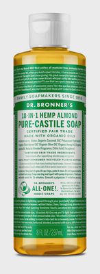 ALMOND - PURE-CASTILE LIQUID SOAP