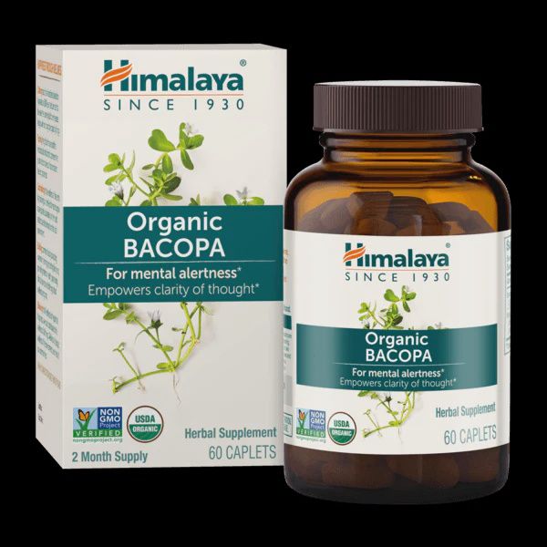 ORGANIC BACOPA, Size: 60 CAPLETS