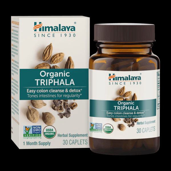 ORGANIC TRIPHALA, Size: 60 CAPLETS