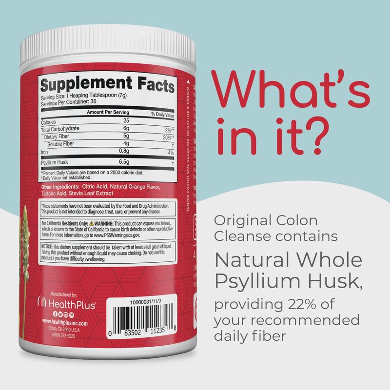 COLON CLEANSE® FLAVORS ORANGE POWDER
