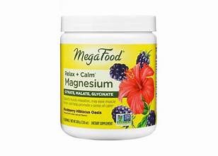 RELAX + CALM MAGNESIUM POWDER - BLACKBERRY HIBISCUS OASIS FLAVORr, Size: 7.05 OZ