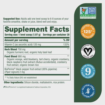 DAILY TURMERIC NUTRIENT BOOSTER POWDER