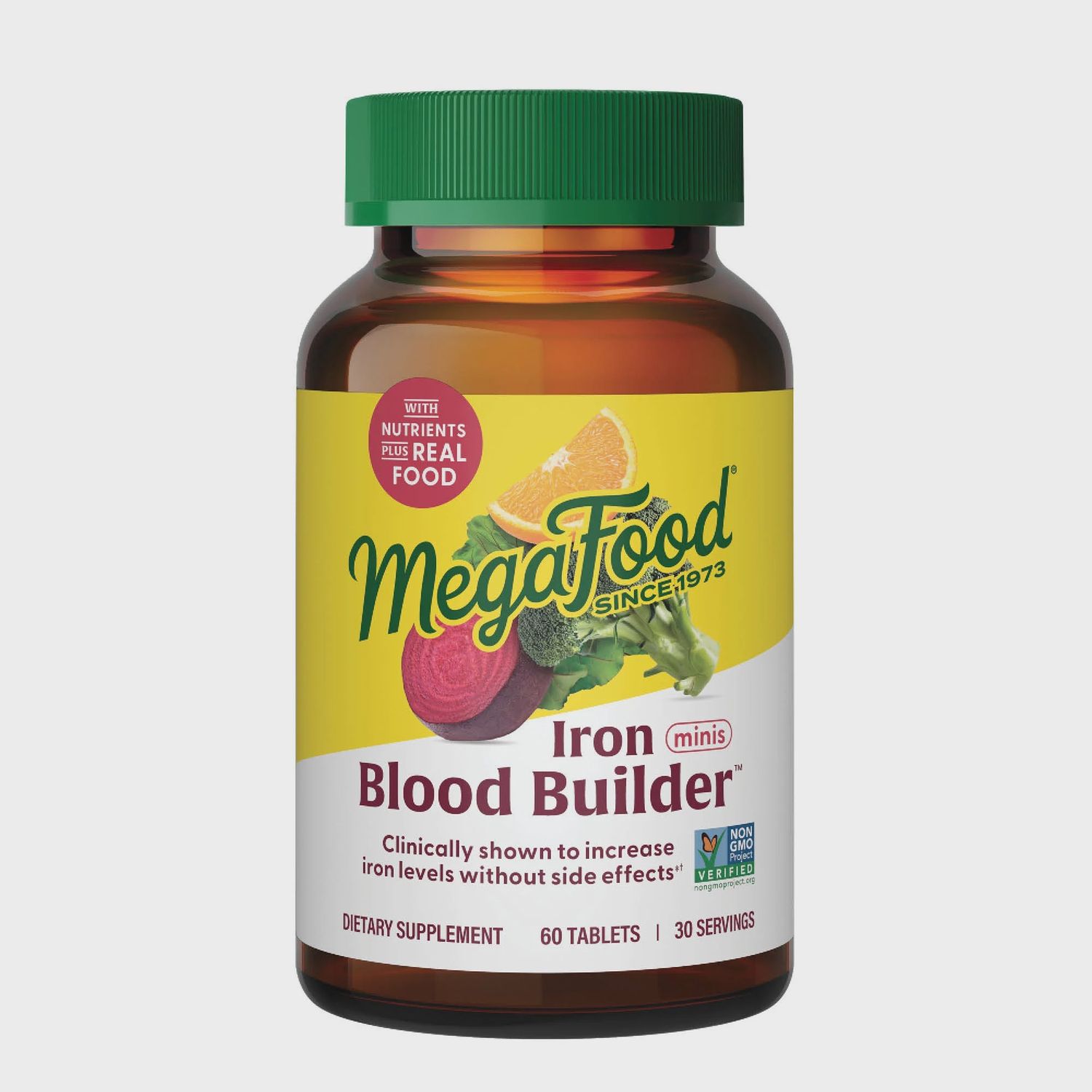 BLOOD BUILDER® MINI IRON SUPPLEMENT, Size: 60 TABS