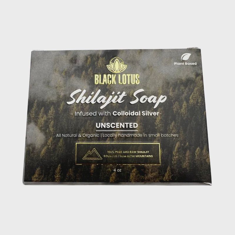 PURE SHILAJIT SOAP - PLANT BASED, Size: 4 OZ