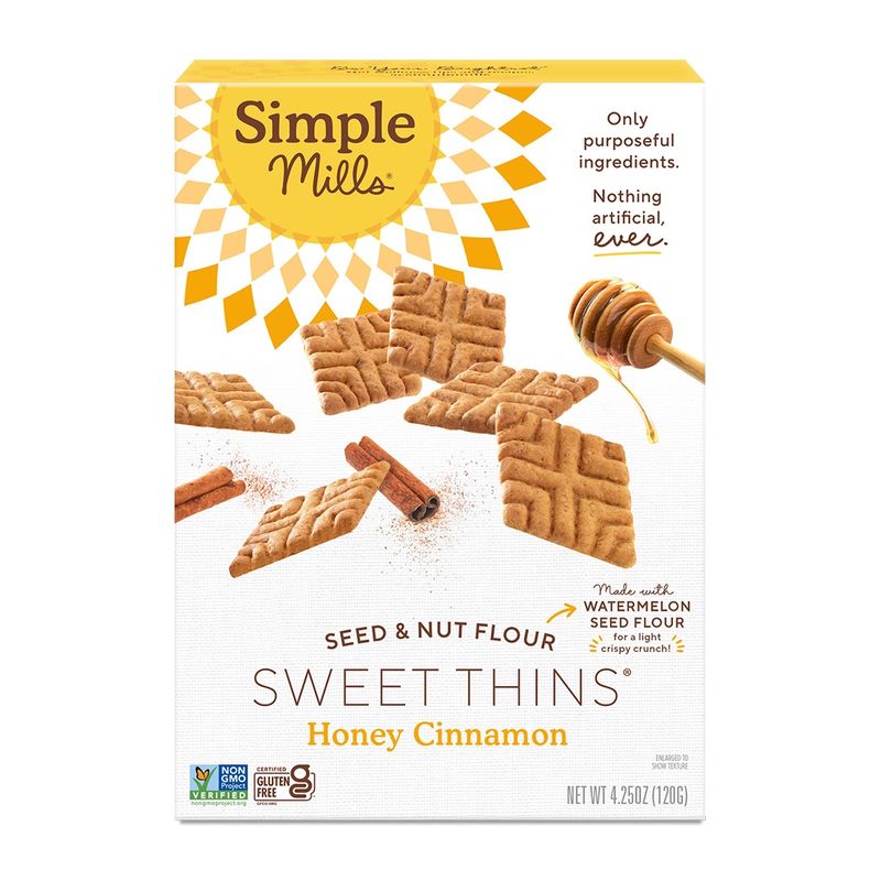 HONEY CINNAMON SEED &amp; NUT FLOUR SWEET THINS