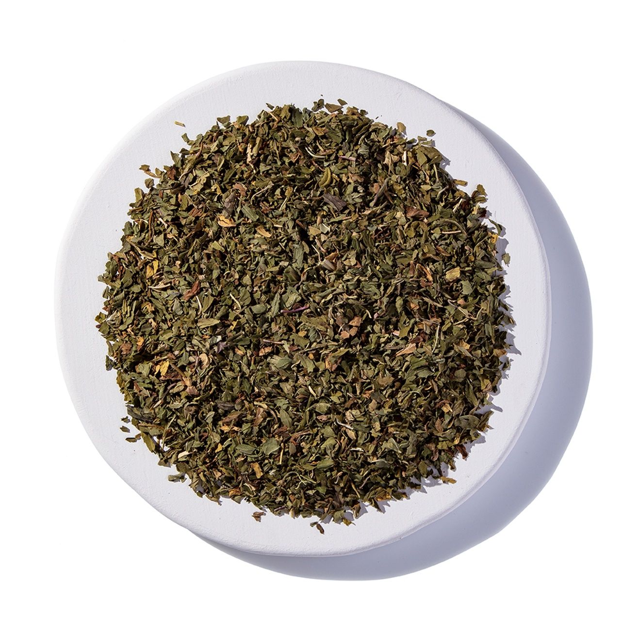 PEPPERMINT LEAF CUT &amp; SIFT ORGANIC, Size: 4 OZ