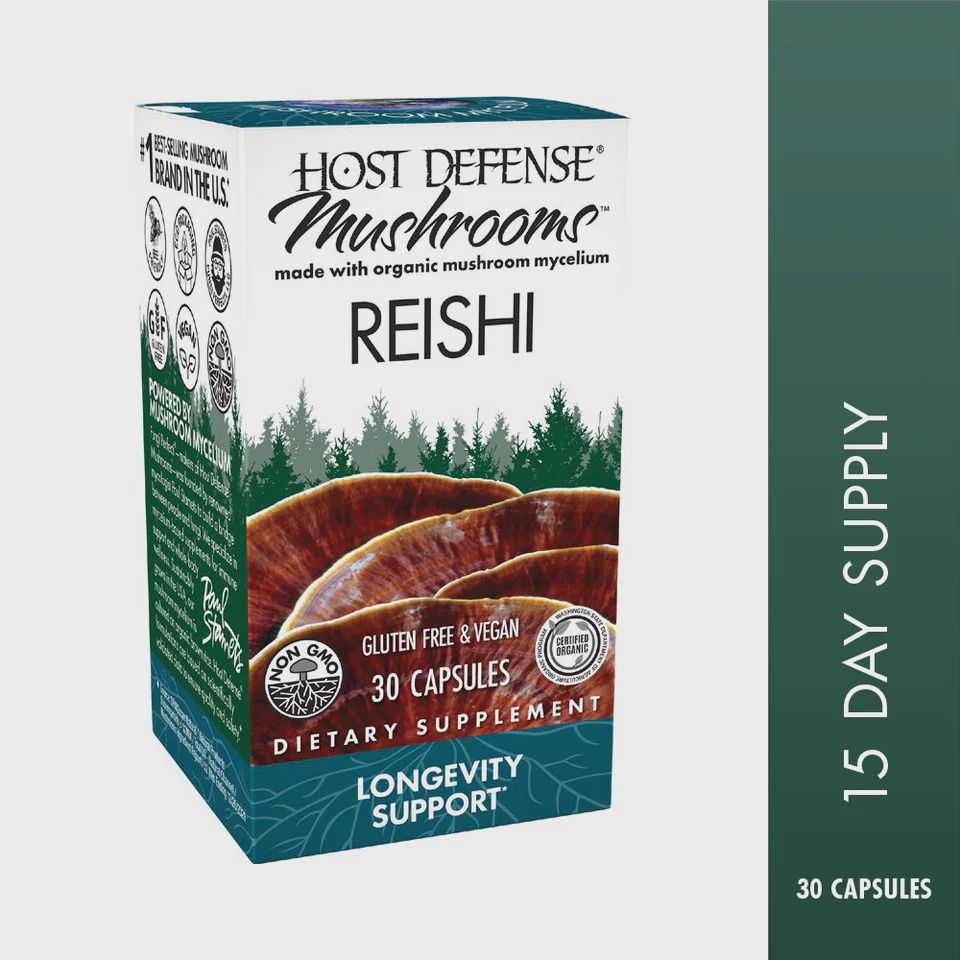 REISHI CAPSULES, Size: 30 VCAPS