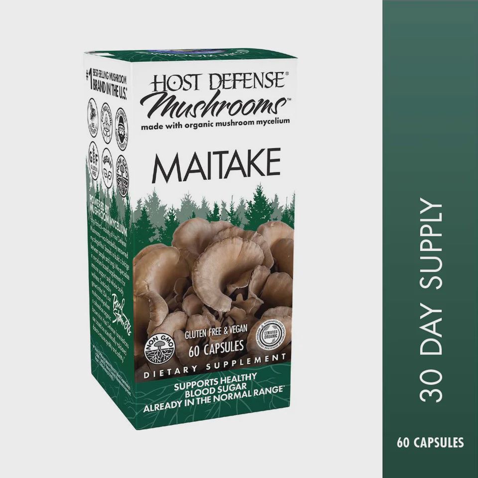 MAITAKE CAPSULES, Size: 60 VCAPS
