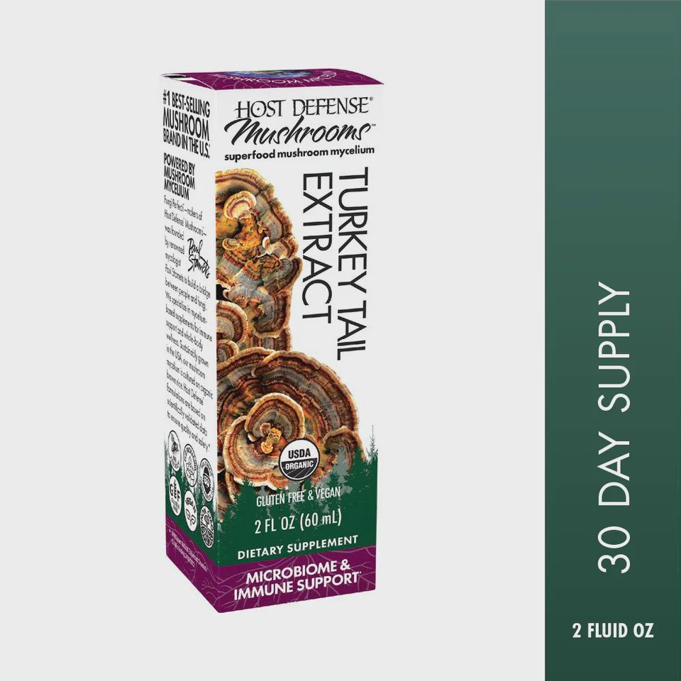 TURKEY TAIL EXTRACT, Size: 2 FL OZ