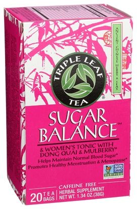 SUGAR BALANCE &amp; WOMEN’S TONIC, Size: 20 BAGS