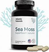 ORGANIC SEA MOSS CAPSULES, Size: 120 VCAPS