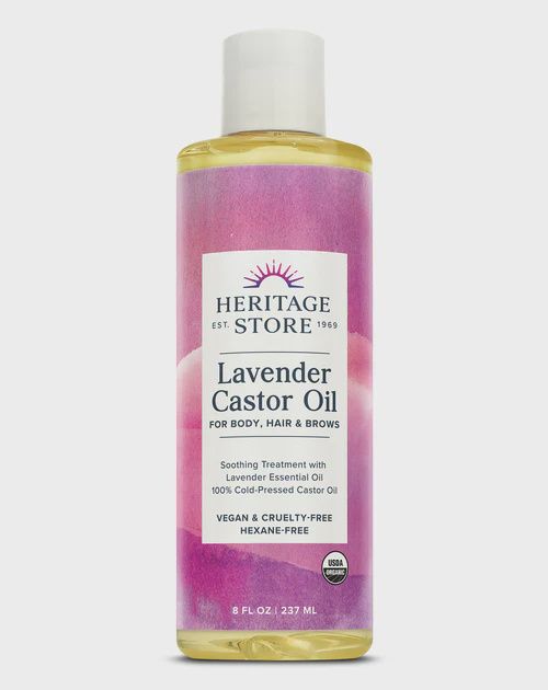 LAVENDER CASTOR OIL, Size: 8 FL OZ