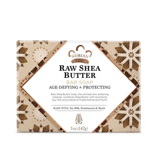 RAW SHEA BUTTER BAR SOAP, Size: 5 OZ