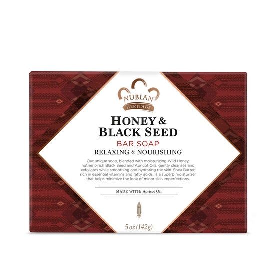 HONEY &amp; BLACK SEED BAR SOAP, Size: 5 OZ