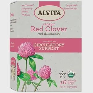 RED CLOVER TEA BAGS, Size: 24 BAGS
