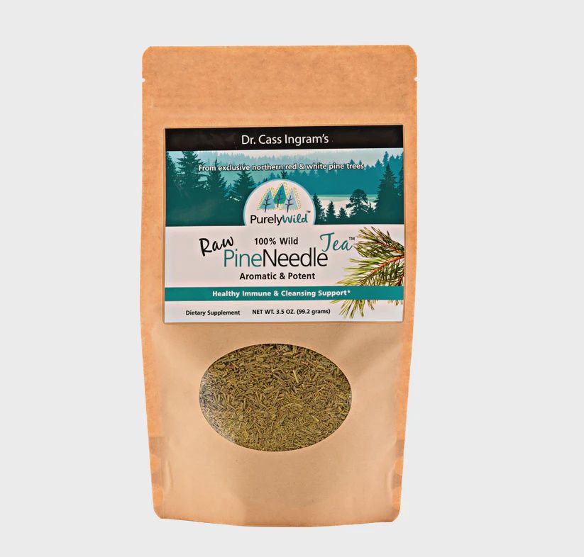 RAW PINE NEEDLE TEA, Size: 3.5 OZ