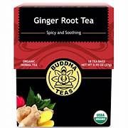 GINGER ROOT TEAS, Size: 18 BAGS
