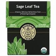 SAGE LEAF TEA, Size: 18 BAGS