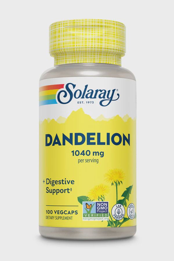 DANDELION CAPSULES 1040 MG, Size: 100 VCAPS