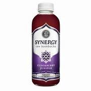 SYNERGY RAW KOMBUCHA - ELDERBERRY JUNIPER, Size: 16 FL OZ