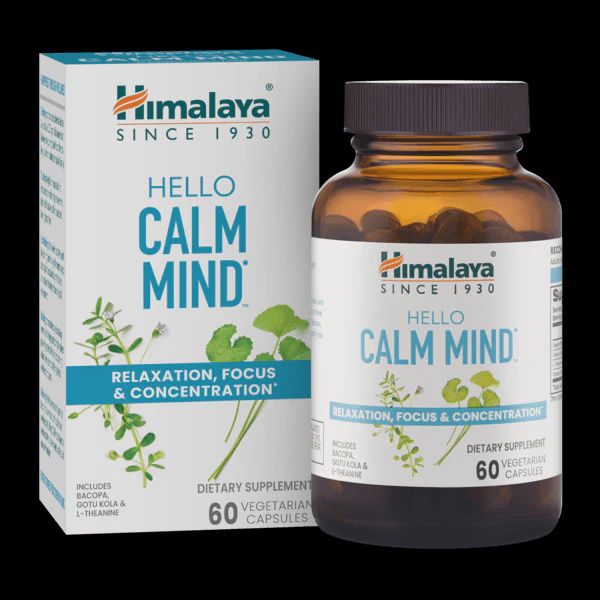 HELLO CALM MIND, Size: 60VCAPS