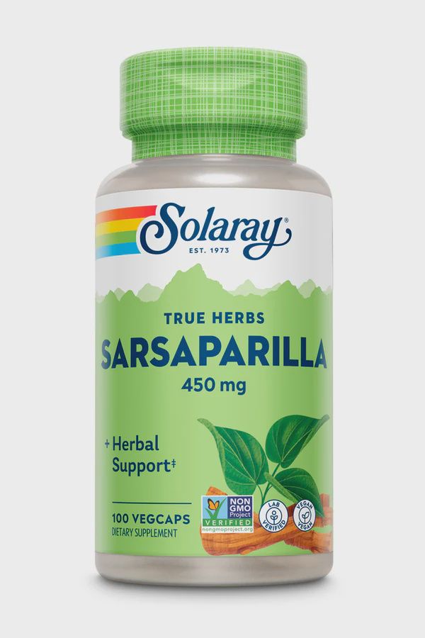 SARSAPARILLA ROOT 450 MG, Size: 100 CAPS