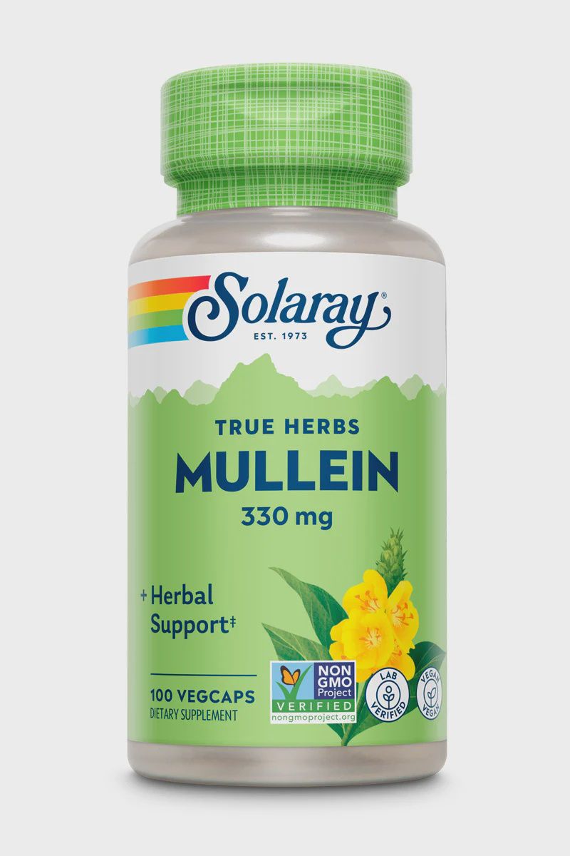 MULLEIN LEAF 330 MG, Size: 100 CAPS
