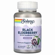 BLACK ELDERBERRY WITH SAMBUACTIN LOZENGES, Size: 60 LOZENGES