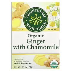 TD GINGER W/CHAMOMILE, Size: 16 BAGS